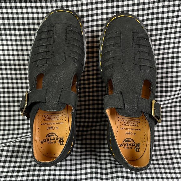 Dr Martens 8064 Fisherman Sandal Leather Mary Janes Made in England Women’s US 9 - Picture 1 of 7